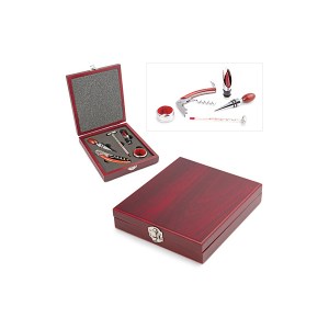 Caja de Madera 5 Accesorios HO0109